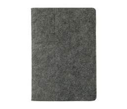 Двустороннее портфолио из рпет-фетра и искусственной кожи 