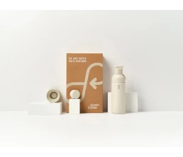 Подарочный набор Ocean Bottle 3-в-1 объемом 500 мл - Sandstone