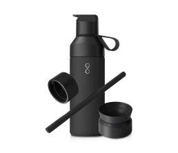 Подарочный набор Ocean Bottle 3-в-1 объемом 500 мл - Obsidian Black