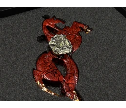 Елочные игрушки (Лошадь).Символы года Гранат