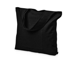 Сумка-шоппер Vest из хлопка 340 г/м2, черный
