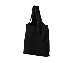 Сумка-шоппер Vest из хлопка 340 г/м2, черный