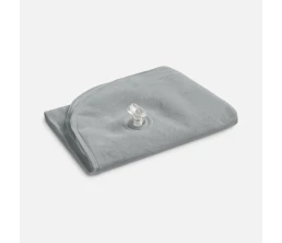 Надувная подушка под шею в чехле Sleep, темно-серая