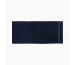 Полотенце махровое Terrychic, среднее, темно-синее