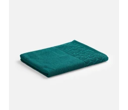 Полотенце махровое Hoya, большое, темно-бирюзовое