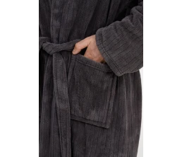 Халат флисовый Magic Mantle, темно-серый