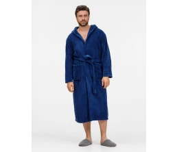 Халат флисовый Magic Mantle, темно-синий