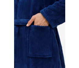 Халат флисовый Magic Mantle, темно-синий