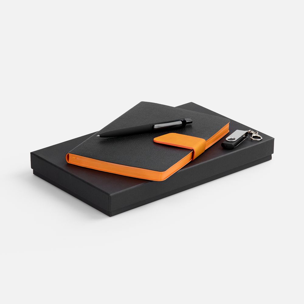 Набор Boom Memory, черный с оранжевым Набор Boom Memory, черный с оранжевым