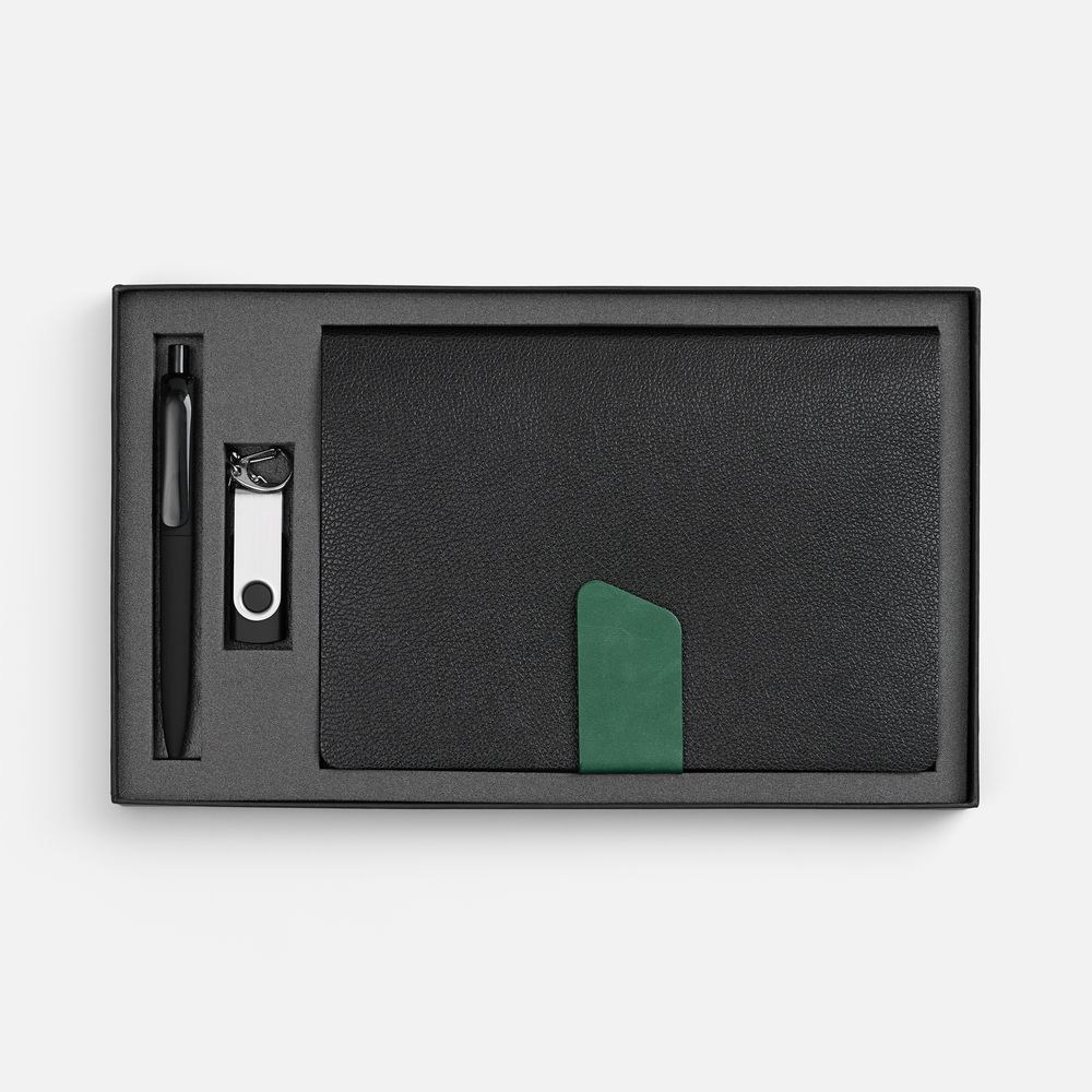 Набор Boom Memory, черный с зеленым Набор Boom Memory, черный с зеленым