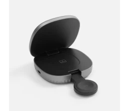 Складная станция беспроводной зарядки flowPad, серая