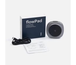 Складная станция беспроводной зарядки flowPad, серая