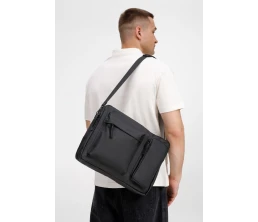 Сумка для ноутбука Traffic, черная Сумка для ноутбука Traffic, черная