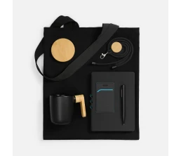 Набор Trait Office, черный с бирюзовым