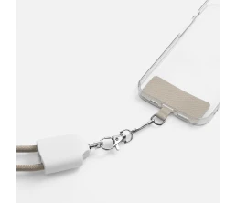 Кабель-ланьярд energyFlex Pro, серый