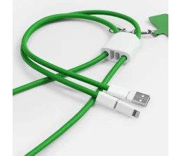 Кабель-ланьярд energyFlex Pro, зеленый