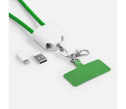 Кабель-ланьярд energyFlex Pro, зеленый