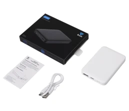 Внешний аккумулятор «Simp», 5000 мАч, белый