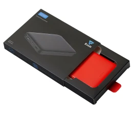 Внешний аккумулятор «Simp», 5000 мАч, красный