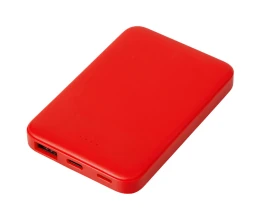 Внешний аккумулятор «Simp», 5000 мАч, красный