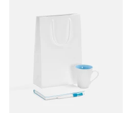 Набор White Shall Simple, голубой