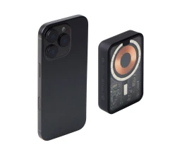 Беспроводной магнитный внешний аккумулятор с QC\PD «MagnifIQ», 10000 мАч, 15 Вт, черный