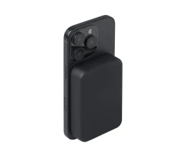 Беспроводной магнитный внешний аккумулятор с QC\PD «MagnifIQ», 10000 мАч, 15 Вт, черный