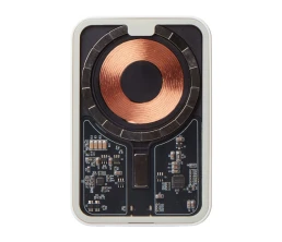 Беспроводной магнитный внешний аккумулятор с QC\PD «MagnifIQ», 10000 мАч, 15 Вт, белый