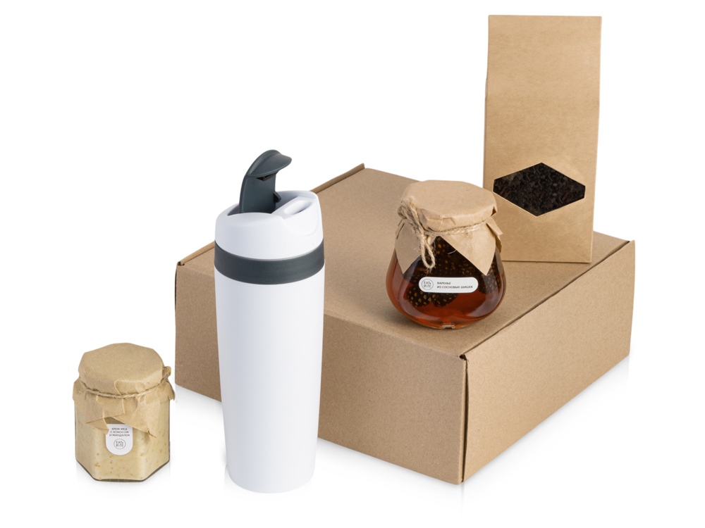 Подарочный набор Tea Cup Superior Honey 2.0, белый Подарочный набор Tea Cup Superior Honey 2.0, белый