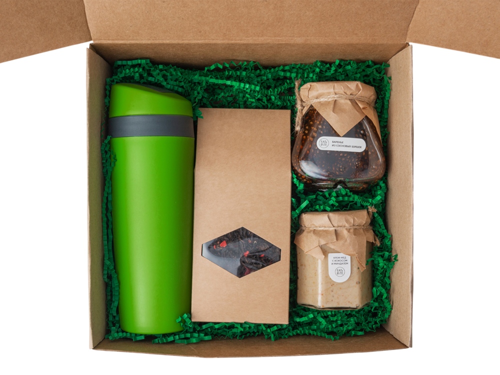 Подарочный набор Tea Cup Superior Honey 2.0, зеленый Подарочный набор Tea Cup Superior Honey 2.0, зеленый