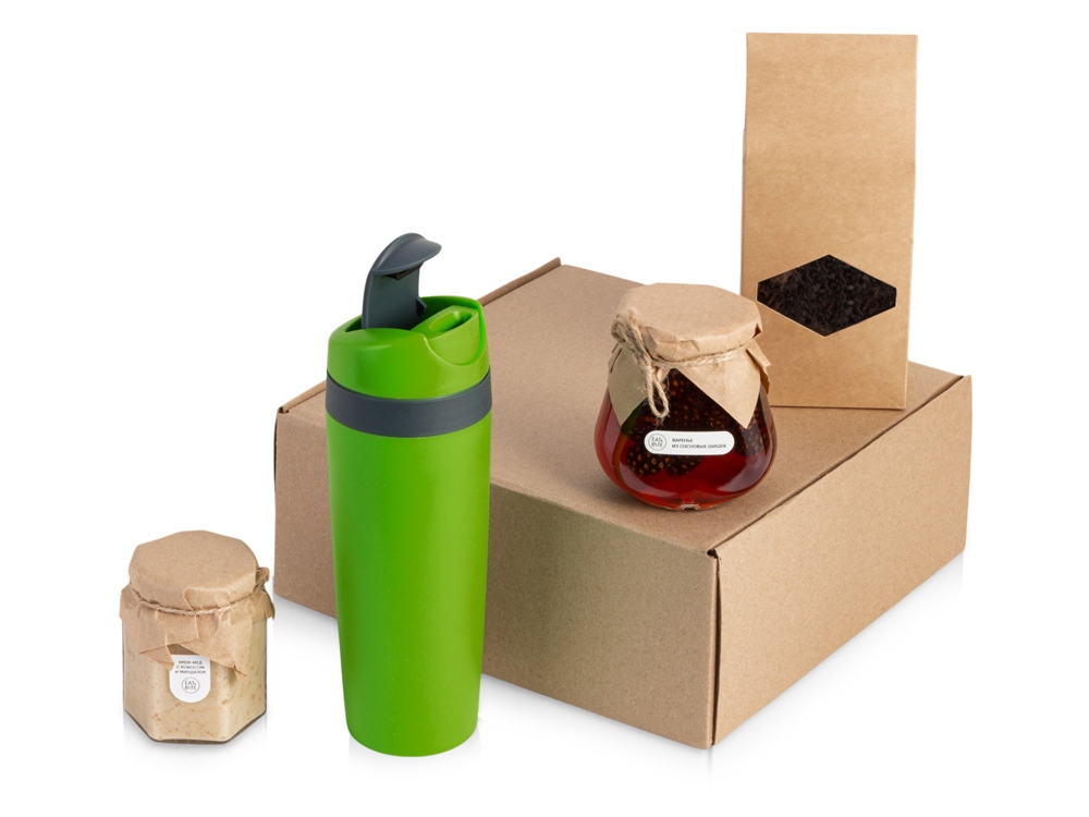 Подарочный набор Tea Cup Superior Honey 2.0, зеленый Подарочный набор Tea Cup Superior Honey 2.0, зеленый