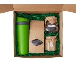 Подарочный набор Tea Cup Superior Honey 2.0, зеленый Подарочный набор Tea Cup Superior Honey 2.0, зеленый