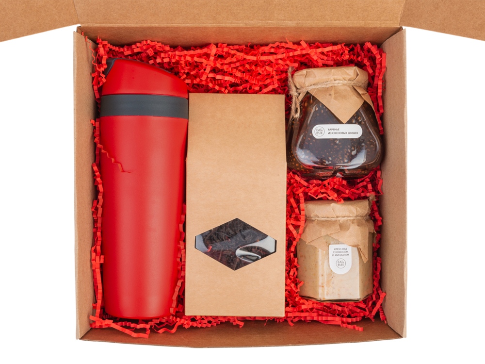 Подарочный набор Tea Cup Superior Honey 2.0, красный Подарочный набор Tea Cup Superior Honey 2.0, красный