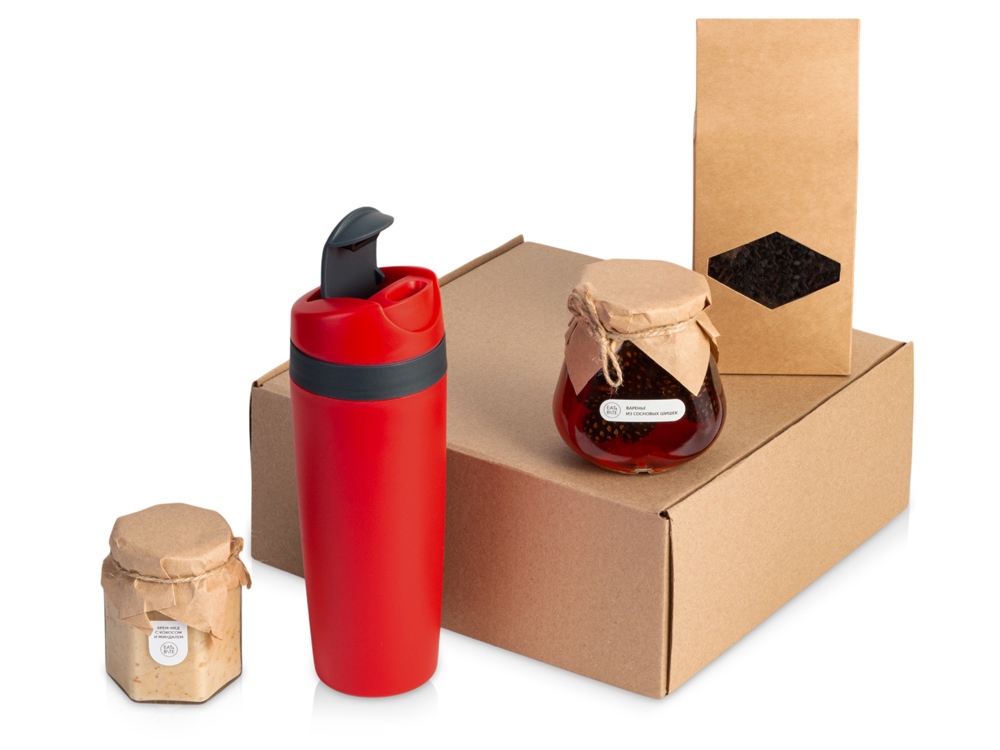 Подарочный набор Tea Cup Superior Honey 2.0, красный Подарочный набор Tea Cup Superior Honey 2.0, красный