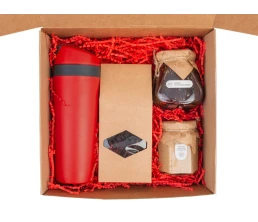 Подарочный набор Tea Cup Superior Honey 2.0, красный Подарочный набор Tea Cup Superior Honey 2.0, красный