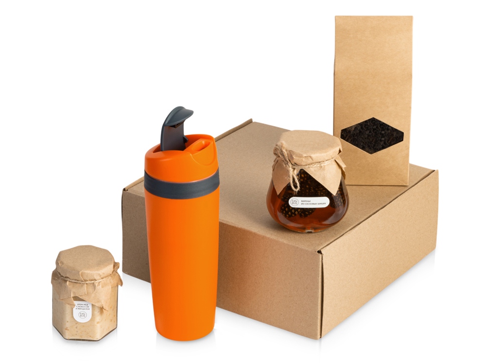 Подарочный набор Tea Cup Superior Honey 2.0, оранжевый Подарочный набор Tea Cup Superior Honey 2.0, оранжевый