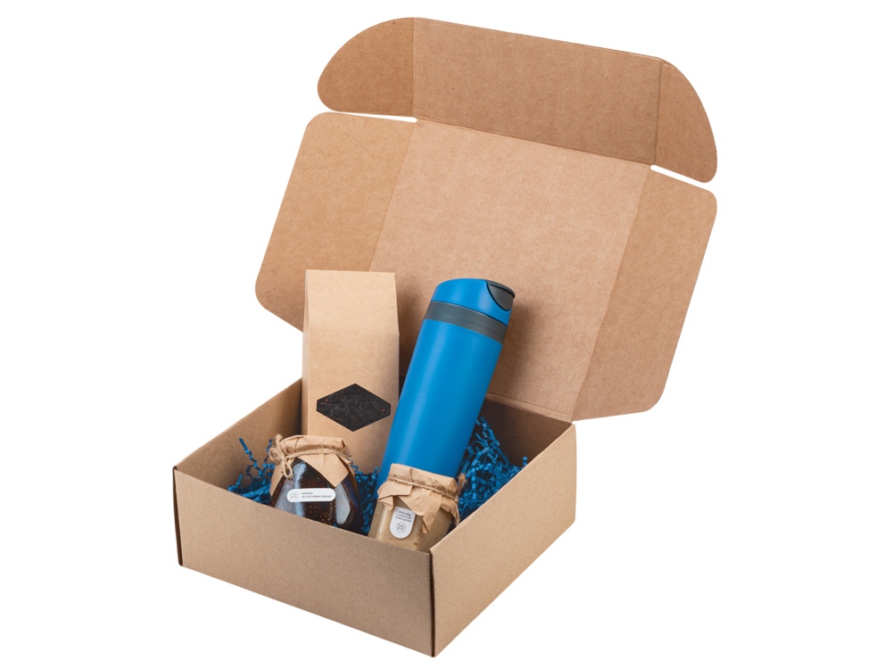 Подарочный набор Tea Cup Superior Honey 2.0, синий Подарочный набор Tea Cup Superior Honey 2.0, синий