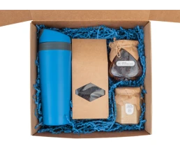 Подарочный набор Tea Cup Superior Honey 2.0, синий Подарочный набор Tea Cup Superior Honey 2.0, синий