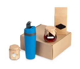 Подарочный набор Tea Cup Superior Honey 2.0, синий