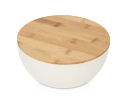 Подарочный набор с салатником, фартуком и подставкой