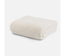 Плед Aspetta, молочный