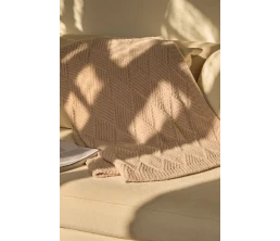 Плед Aspetta, молочный