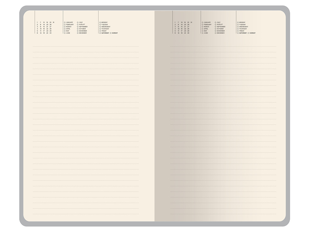 Ежедневник недатированный А5  Ежедневник недатированный А5
