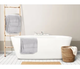 Полотенце Molan, большое, светло-серое