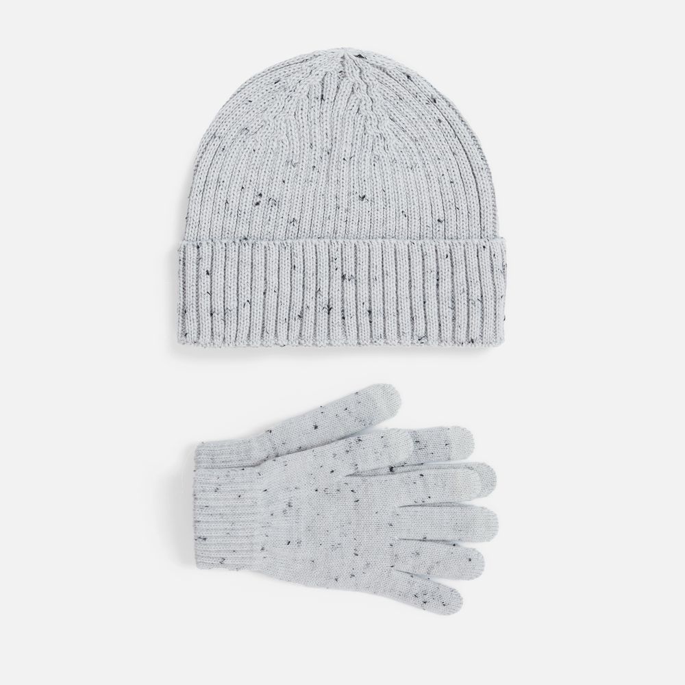 Шапка Spotti, светло-серая Шапка Spotti, светло-серая