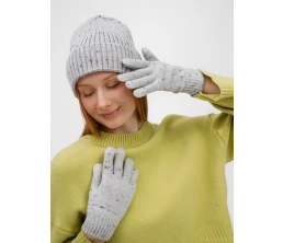 Шапка Spotti, светло-серая Шапка Spotti, светло-серая