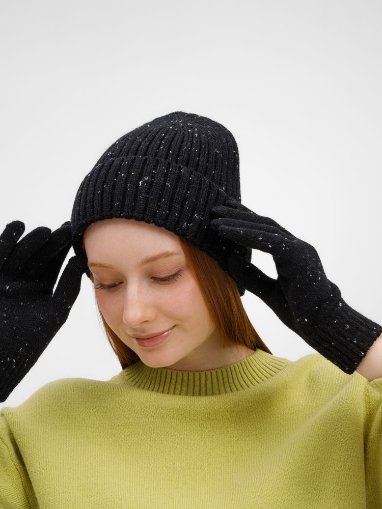 Шапка Spotti, черная Шапка Spotti, черная