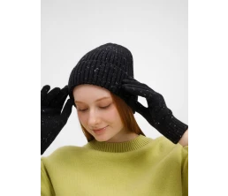 Шапка Spotti, черная Шапка Spotti, черная