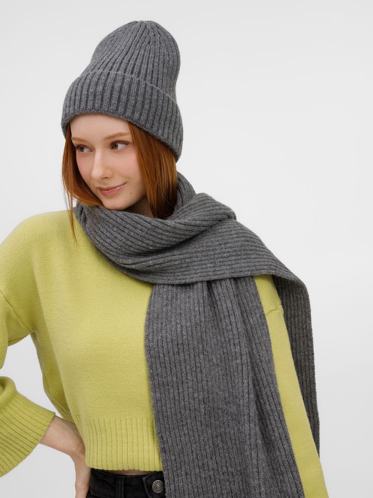 Шапка Laconi, темно-серый меланж Шапка Laconi, темно-серый меланж