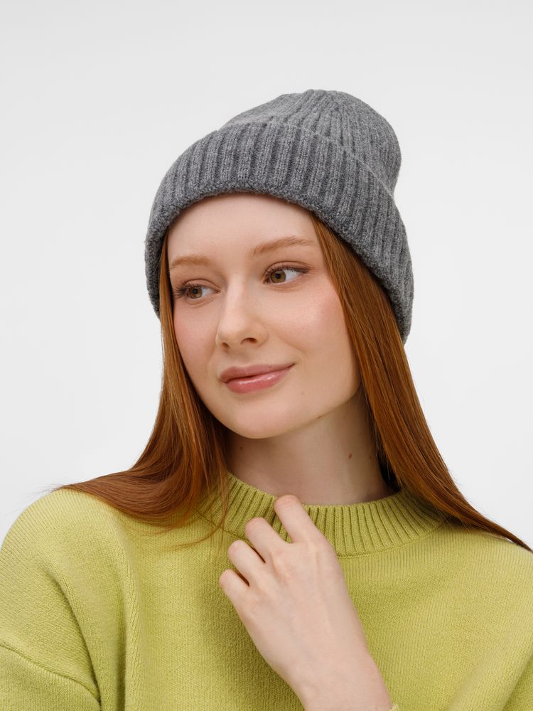 Шапка Laconi, темно-серый меланж Шапка Laconi, темно-серый меланж